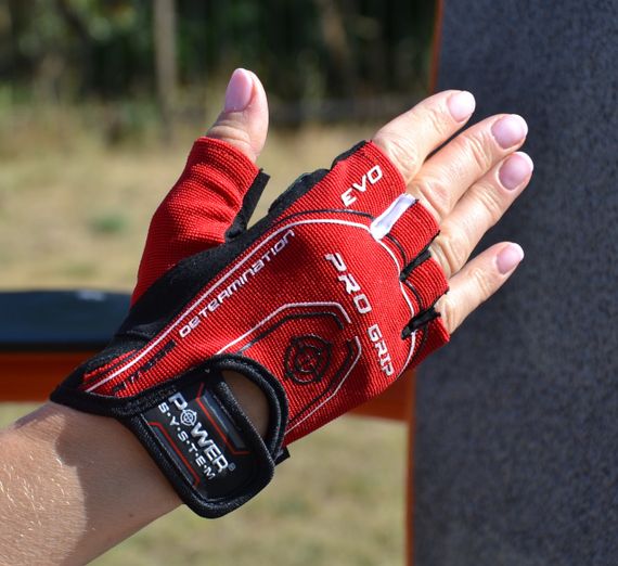 Рукавички для фітнесу Power System PS-2250E Pro Grip EVO Red XXL | Зображення 3