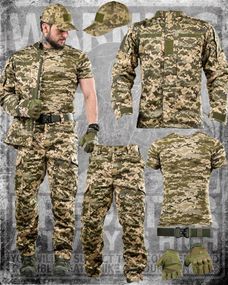 Уставний тактичний костюм DOGMA 6в1 піксель ДЛ6446