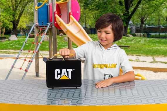 Игровой набор CAT Little Machines Store N Go: портативная строительная площадка в кейсе | Зображення 3