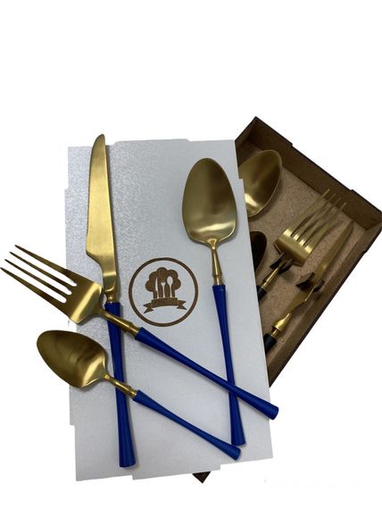 Набір столових приборів Blue Few (на 4 персони)