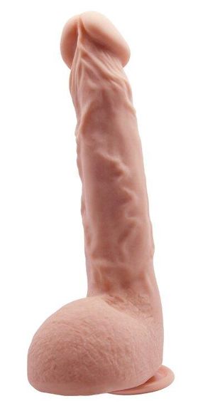 Фаллоимитатор на присоске Baile Beautiful JASON 9,4'' Flesh, BW-008041NR sexstyle | Зображення 1