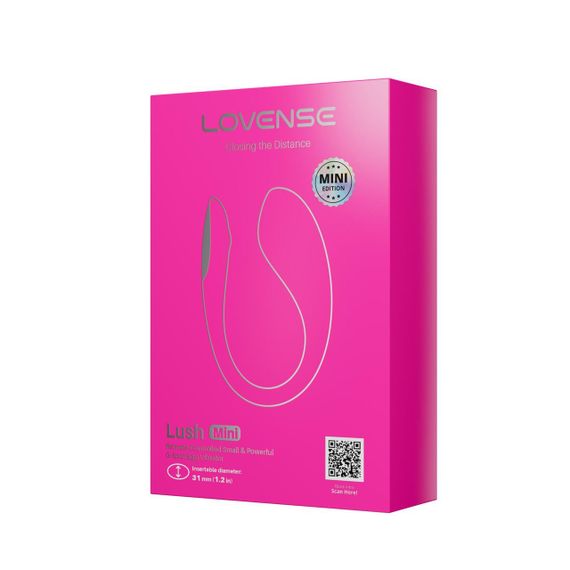 Міні смарт-віброяйце Lovense Lush Mini, зменшена версія Lovense Lush 4 Sex Aura | Зображення 7