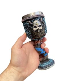 Бокал для вина 3D Молот Тора