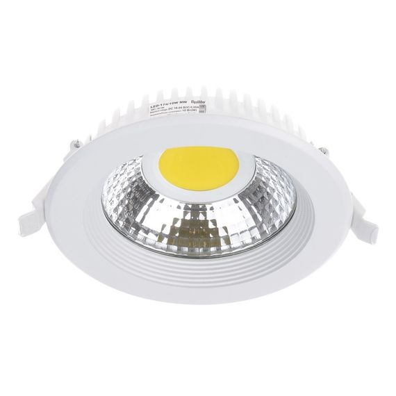 Світильник стельовий LED врізний LED-174/10W NW WH