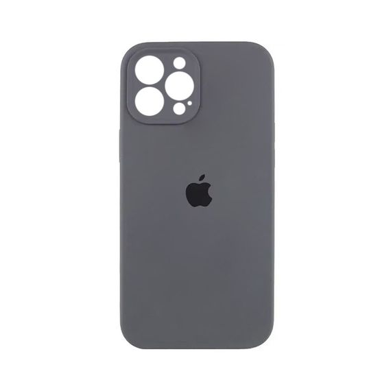 Чохол накладка Silicone Case Full Camera Protection для iPhone 13 Pro Max- midnight