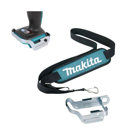 Ремінь плечовий для шурупокрутів та гайкокрутів Makita DTD129, DTD134, DTD137, DTD148, DTD152, DTD170, DTD171, DTS141, DTW190, DTW250, DTW251, DTW281, DTW285, DTW301, DTW450 (197941-0) | Зображення 1