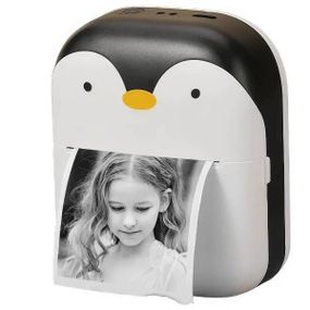 Термопринтер детский Пингвинчик TOY G M05 PENGUIN Черно-белый
