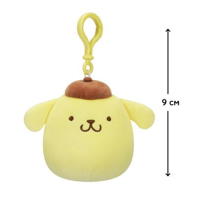 М&apos;яка іграшка Squishmallows на кліпсі - Помпомпурін 9 см (SQSN00273) | Зображення 1