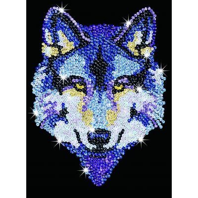 Набор для творчества Sequin Art BLUE Wolf (SA1215)