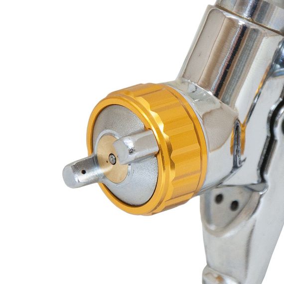 Фарборозпилювач Ultra HVLP 0.8 мм (пласт) Sigma з верхнім баком (6812221) | Зображення 3