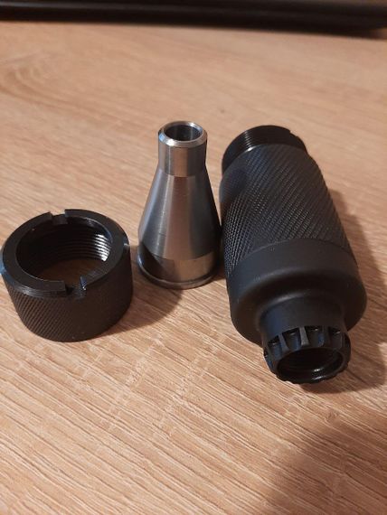 Полум'ягасник для АР кал. 5,56 Різьба 1/2"-28 Полум'ягасник 5.56 Полум'ягасник АР Полум'ягасник 223 5.56x45 | Зображення 7