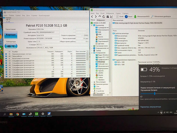 Потужний Ноутбук Lenovo Thinkpad T560 Core I5+ SSD 512 New+ DDR4+IPS FHD | Зображення 6