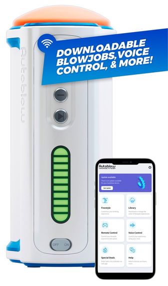 Мастурбатор з імітацією оральної стимуляції Autoblow AI+ UK Plug Version Sex Aura | Зображення 1