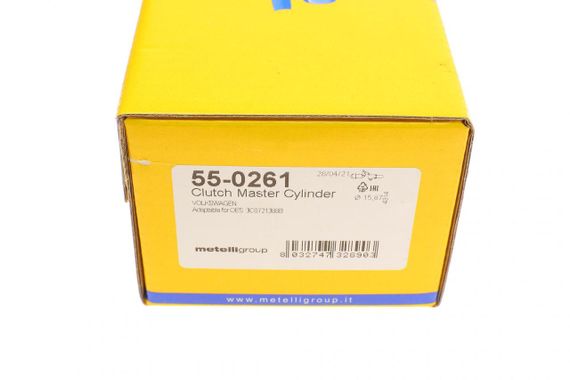 Циліндр зчеплення головний VW Passat B6 05-10 55-0261 | Зображення 5