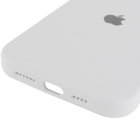 Чохол Silicone Case Full Protective (AA) для Apple iPhone 13 Pro Max (6.7") Білий / White | Зображення 4