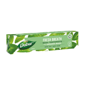 Зубна паста з туласі (священним базиліком)  ORGANIC 100мл Dabur 6291069700299