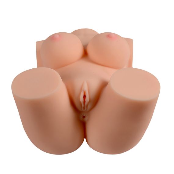 Реалістичне тіло торс Anica Solid Silicone Sexy Doll L анус-вагіна без вібрації тілесний Sex Aura | Зображення 2