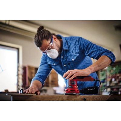 Шлифовальная машина Einhell TC-RS 425 E, 125 мм, 425Вт, 12000-26000 кол/мин, 1.7 кг (4462005) | Зображення 5