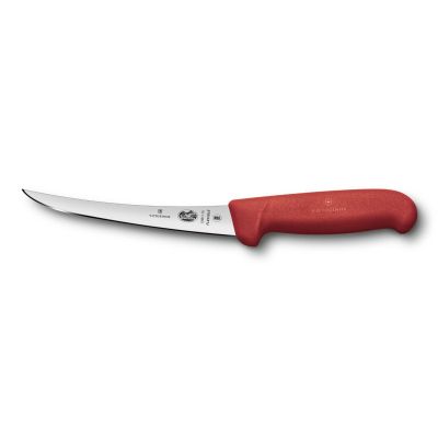 Кухонный нож Victorinox Fibrox Boning Flexible 15 см Red (5.6611.15)