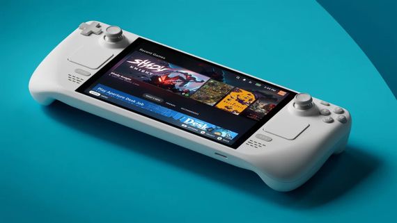 Ігрова консоль Valve STEAM DECK OLED Limited Edition 1TB Біла 1020-1024WH | Зображення 1