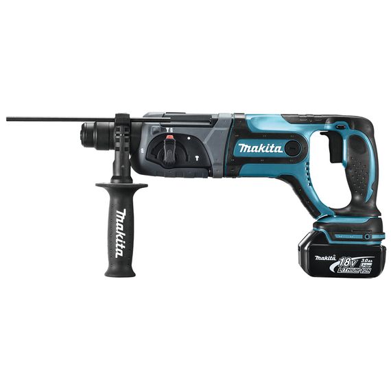 Перфоратор аккумуляторный Makita DHR241RFJ (LXT, 1.9 Дж, SDS-PLUS) | Зображення 2