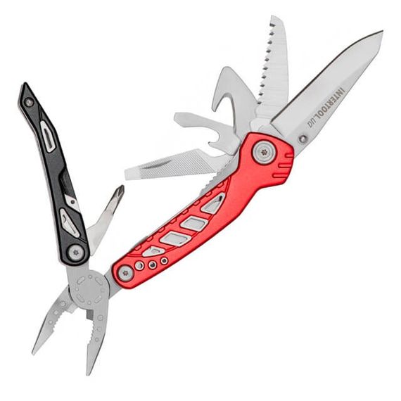 Мультиінструмент 180 мм, 11 в 1 INTERTOOL HT-0542 | Зображення 3
