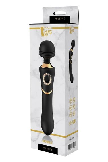 Вібромасажер-мікрофон Dream Toys PRESTIGE MONICA чорний Sex Aura