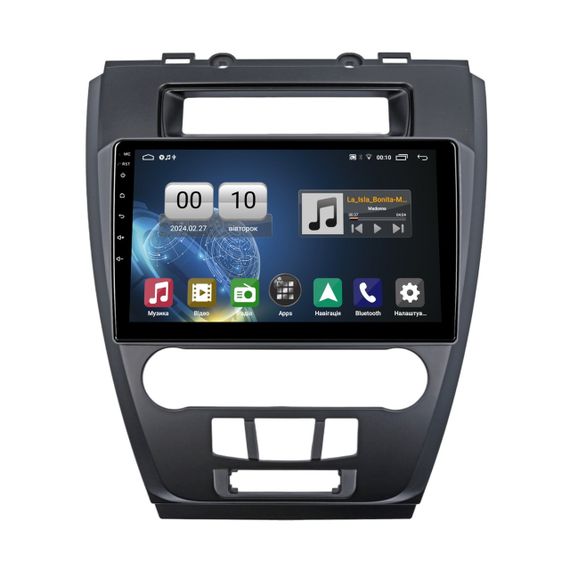 Штатна магнітола серії QIV Q1 під Ford Fusion 2009-2012 (F2) 10 дюймів