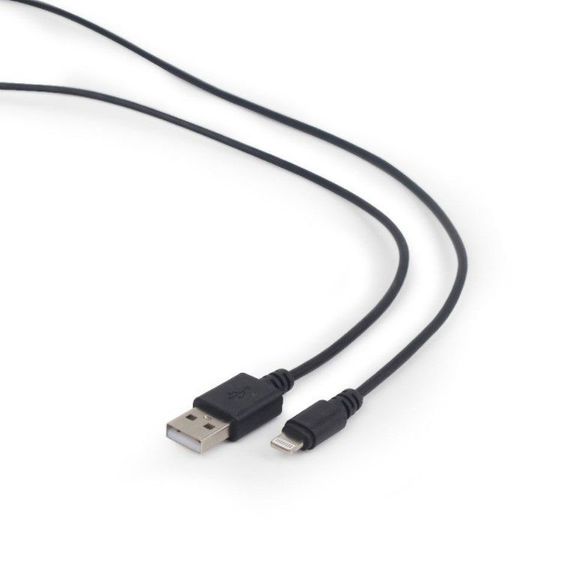 Кабель Cablexpert CC-USB2-AMLM-0.1M, USB 2.0 AM-папа/Lightning, 0.1 м. | Зображення 1