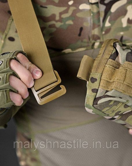 Сумка тактическая через плечо или на пояс  мультикам ДЛ6325 | Зображення 6