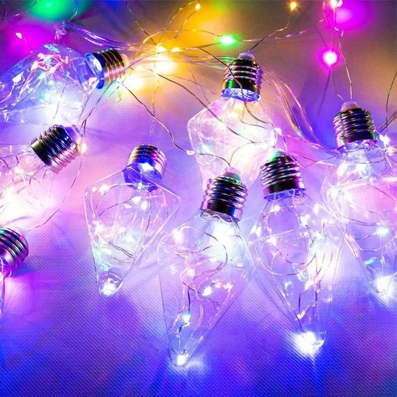 Гірлянда Лампочки ромб LED 150 Led 5м Xmas Мультикольорові від XPRO (234561651_377)