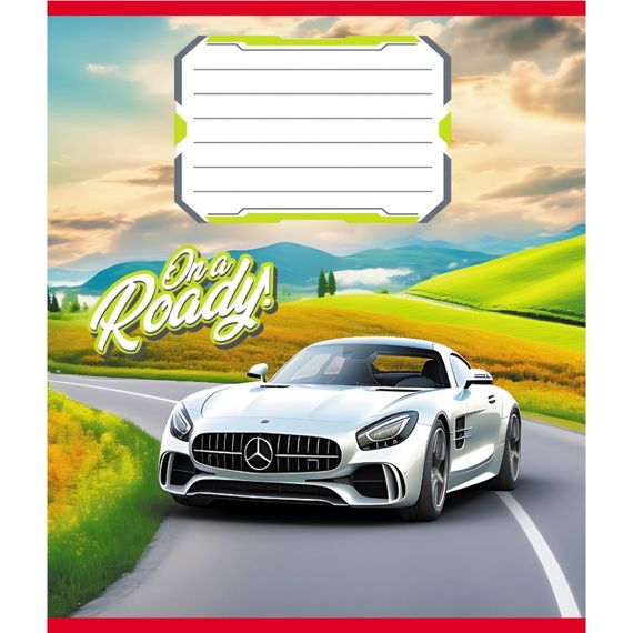 Зошит учнівський "В дорогу" 012-520163L-5 в лінію, 12 аркушів