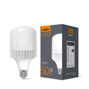 Лампа світлодіодна LED Videx 50W E27 5000K VL-A118-50275