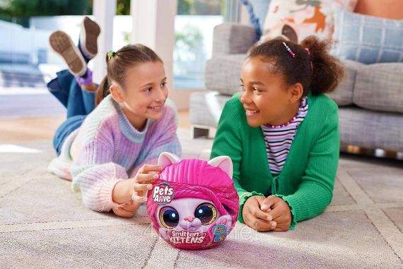 Інтерактивна Бірманська кішка Бонні М'яка іграшка Грайливі кошенята Оригінал Pets Alive Smitten Kittens Bonnie | Зображення 2