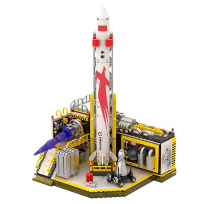 Конструктор Pantasy Joyside Series LANDSPACE - Лабораторія космічної ракети мрії без фігурок (11023)