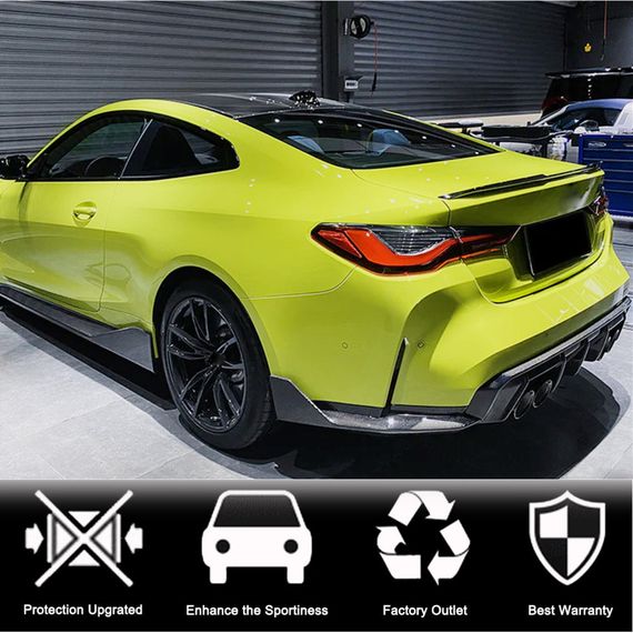 Дифузор заднього бампера V3 (для G82/G83, Карбон) для BMW 4 серія G22/23/26 2020- рр | Зображення 1