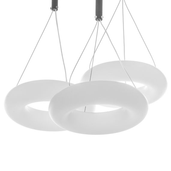 Светильник потолочный подвесной светодиодный для спальни BR-994S/39W LED BK | Зображення 3