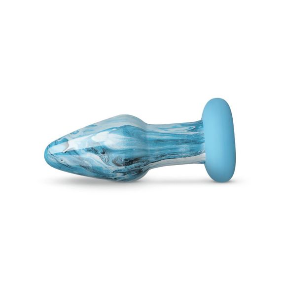 Стеклянная анальная пробка Gildo - Ocean Curl Glass Butt plug | Зображення 1