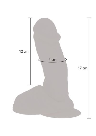 Реалістичний вібратор Toy Joy Get Real Naked з присоскою та пультом управління Sex Aura | Зображення 5