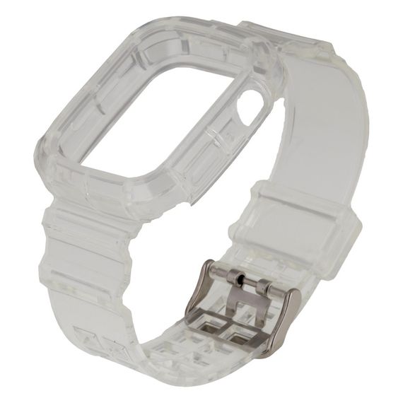 Ремінець для Apple Watch Band Color Transparent + Protect Case 40/41 mm | Зображення 3