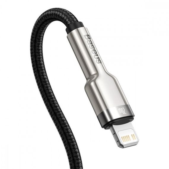Кабель Baseus Cafule Type-C to Lightning PD 20W (2m), Червоний, 2.0 м | Зображення 6