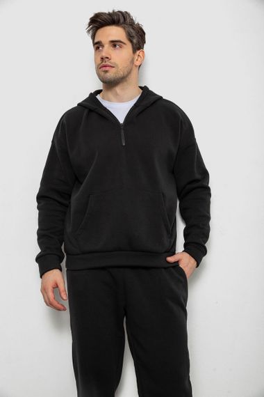 Спортивный костюм мужской на флисе., цвет черный, 238R030 | Зображення 1