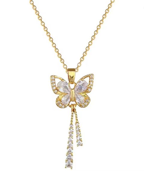 Колье с подвеской Primo Butterfly – Gold