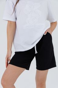 Шорти однотонні жіночі 01 baza 48 Чорний shop (2000989535508)