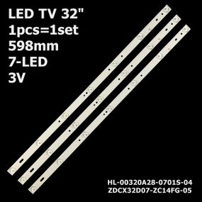 LED підсвітка TV 32“ STV-32LED14 LE-32D7 TF-LED32S6 LE-3248ST2 CX315DLEDM ZDCX32D07-ZC14FG-05 1шт.