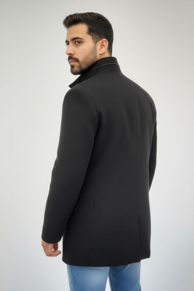 Чоловіче Пальто Sun`s House  розмір: 54 Чорний (арт. AR-1003-birkel-black) | Зображення 2