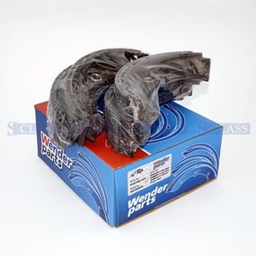 Колодки стояночного тормоза Mercedes Benz Sprinter / VW LT 96- (без пружинок) (спарка), Wender Parts, 91057900 40.0,