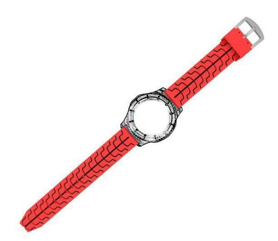 Силиконовый ремешок Primo Splint для часов Samsung Galaxy Watch 46 mm SM-R800 - Red&Black | Зображення 1