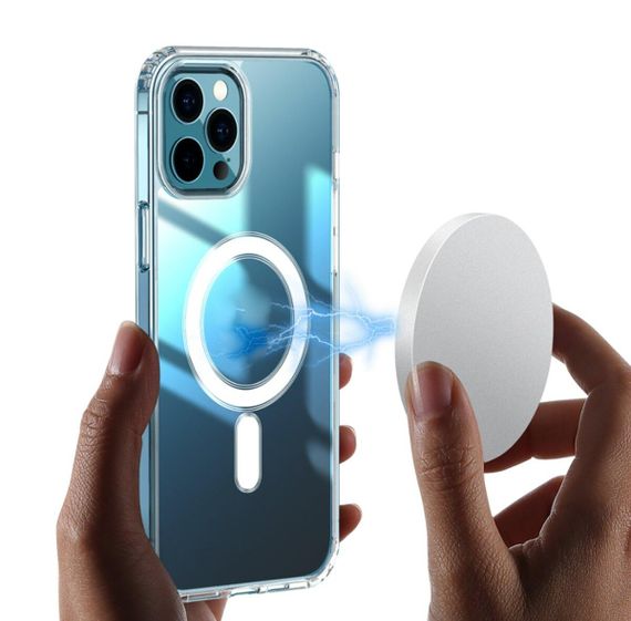 Чехол Cosmic Acrylic MagSafe HQ для Apple iPhone 14 Transparent | Зображення 2