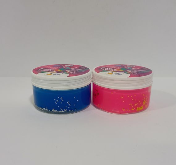 Слайм "М'ялка-жмялка з блискітками" SLI04 Genio Kids (4814723005787) Синій | Зображення 1
